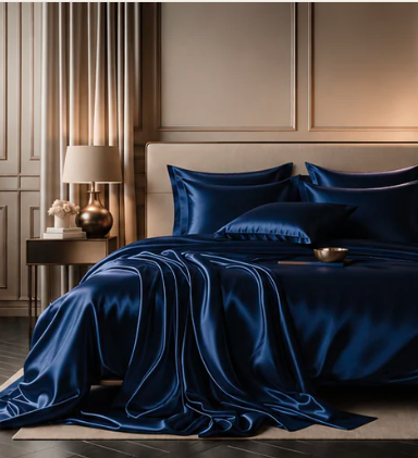 Set Lenzuola in Pura Seta 100% | Collezione Milano — Lenzuolo + 2 Federe