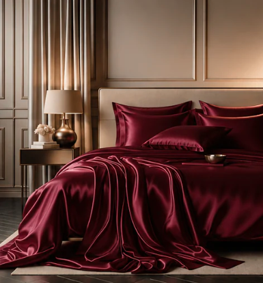 Set Lenzuola in Pura Seta 100% | Collezione Milano — Lenzuolo + 2 Federe