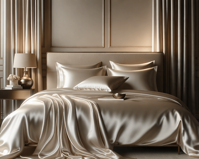 Set in Seta Premium – Lenzuola + 2 Federe