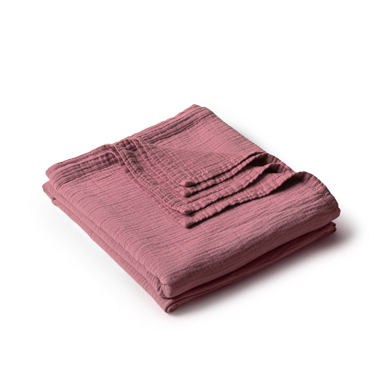 Copriletto in Mussola di Cotone Premium