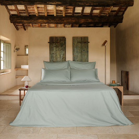 Copriletto in Mussola di Cotone Premium