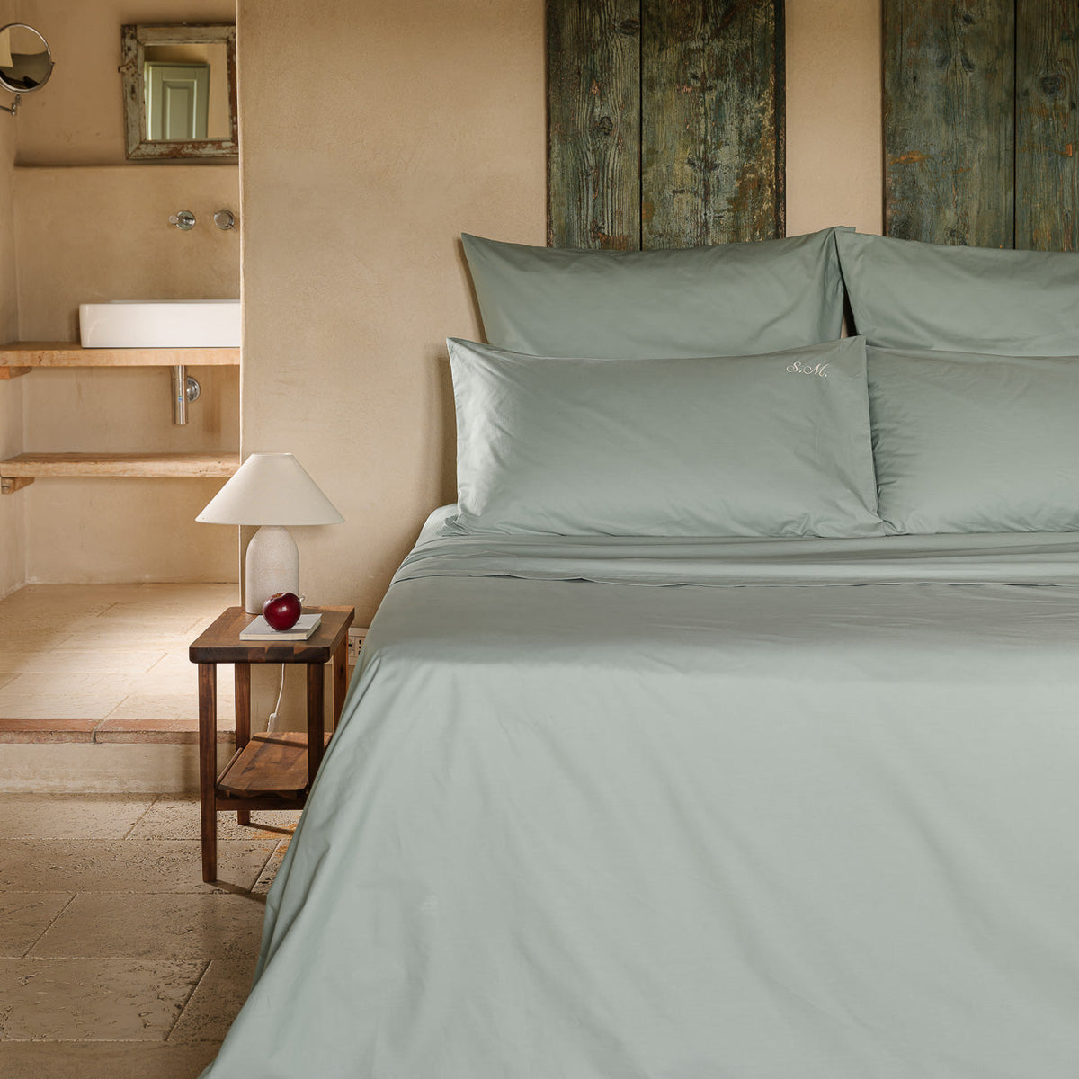 Copriletto in Mussola di Cotone Premium